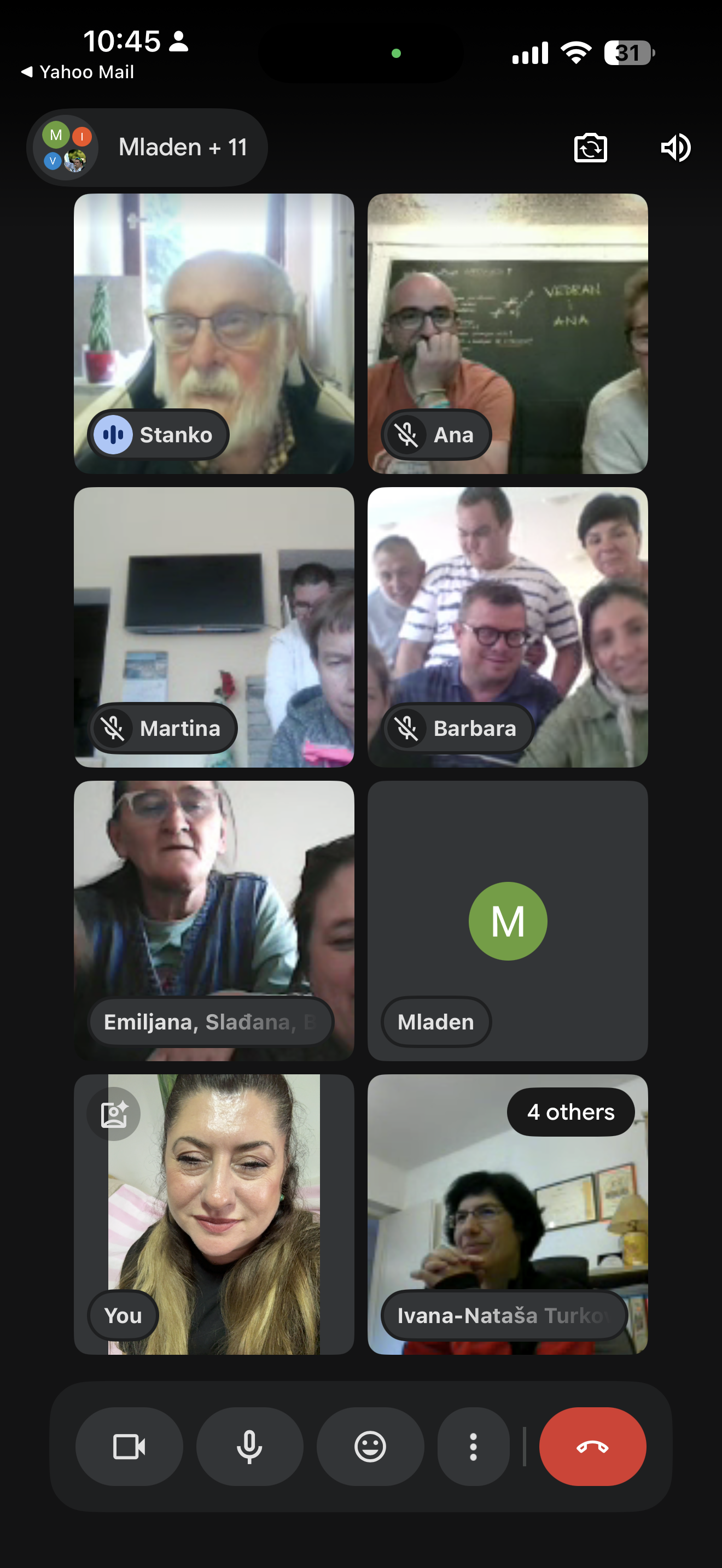Participants during an active discussion about AI application