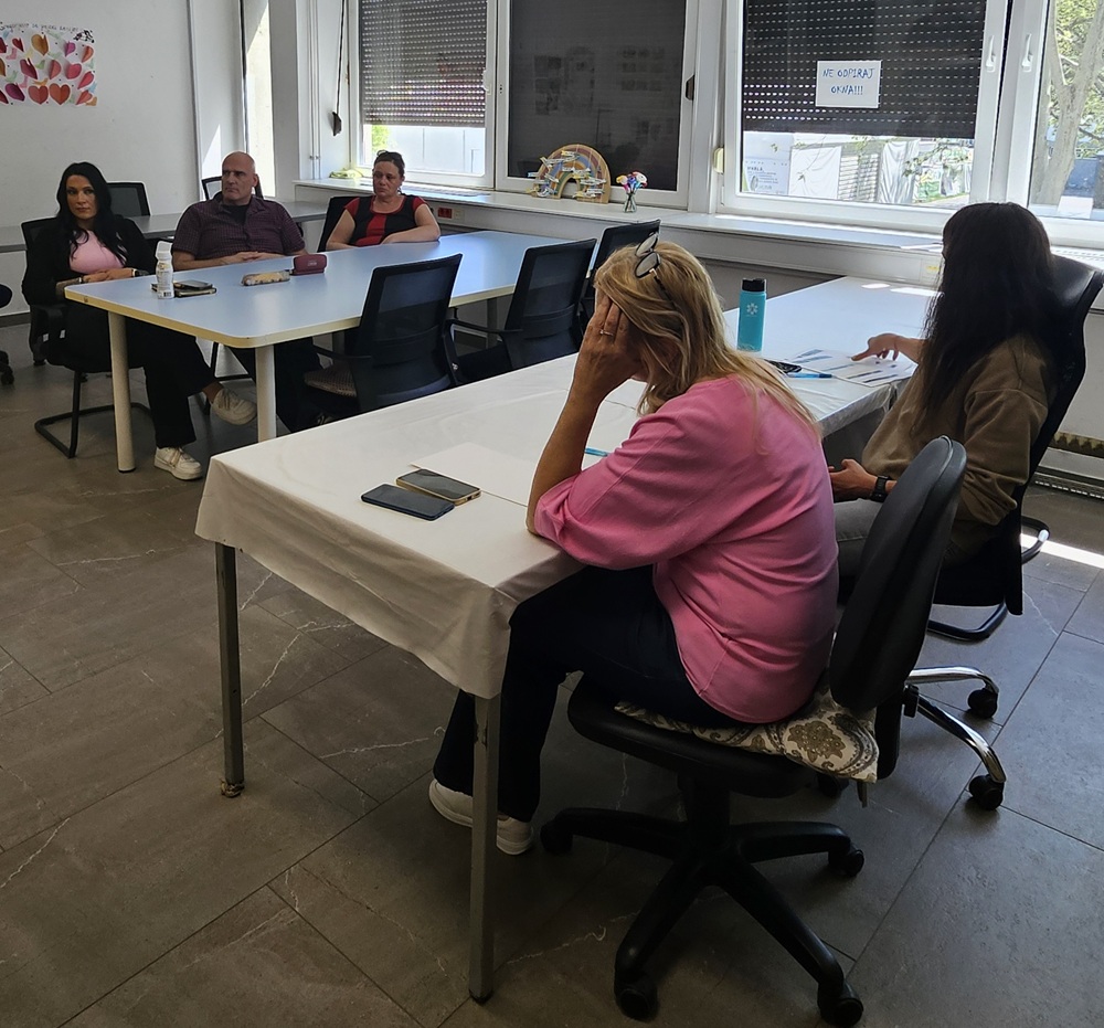 NGO employees sharing experiences during the workshop